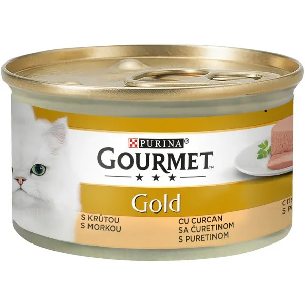 Hrana za mačke GOURMET Gold ćuretina 85g