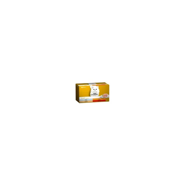Hrana za mačke GOURMET Gold govedina 4x85g