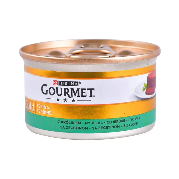 Hrana za mačke GOURMET GOLD pašteta zečetina 85g