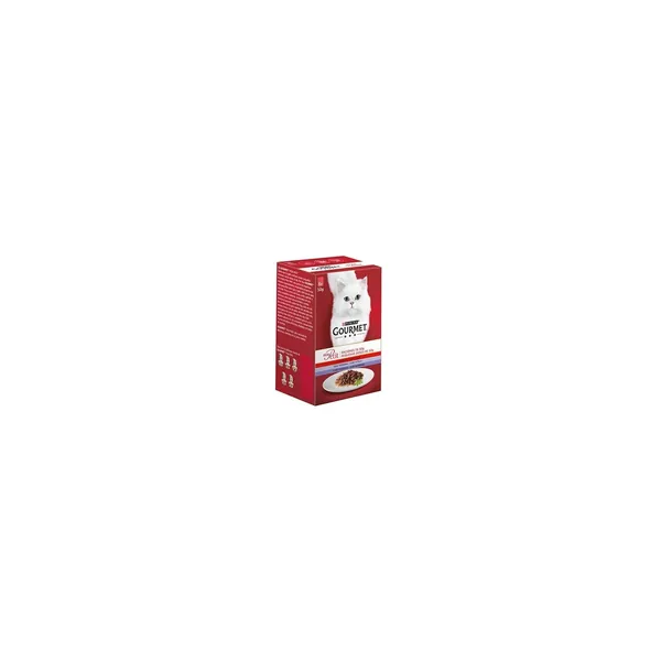 Hrana za mačke GOURMET Mon Petit meso 6x50g