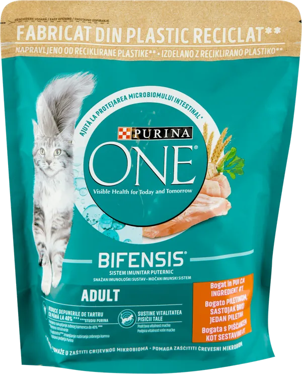 Hrana za mačke PURINA One adult piletina 450g