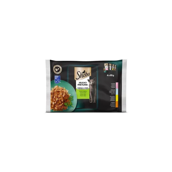 Hrana za mačke SHEBA Delikatesse 4x85g
