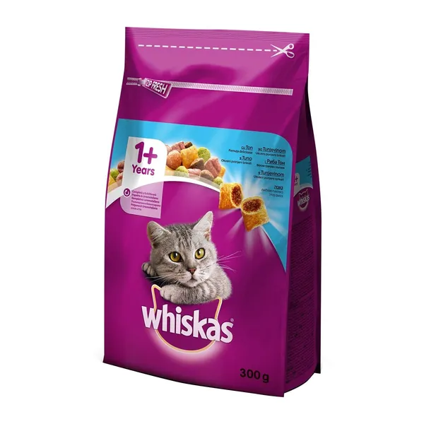 Hrana za mačke WHISKAS Brik.adult tunj.povr.krok.300g