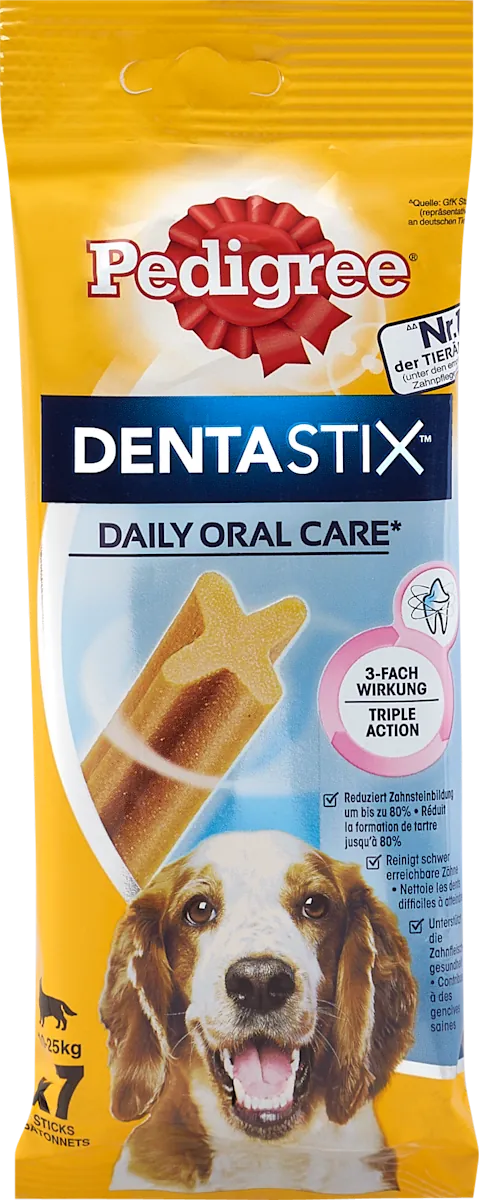 Hrana za pse PEDIGREE Denta Stix Mono med/lar 180g