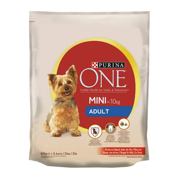 Hrana za pse PURINA One mini adult govedina i pirinač 800g