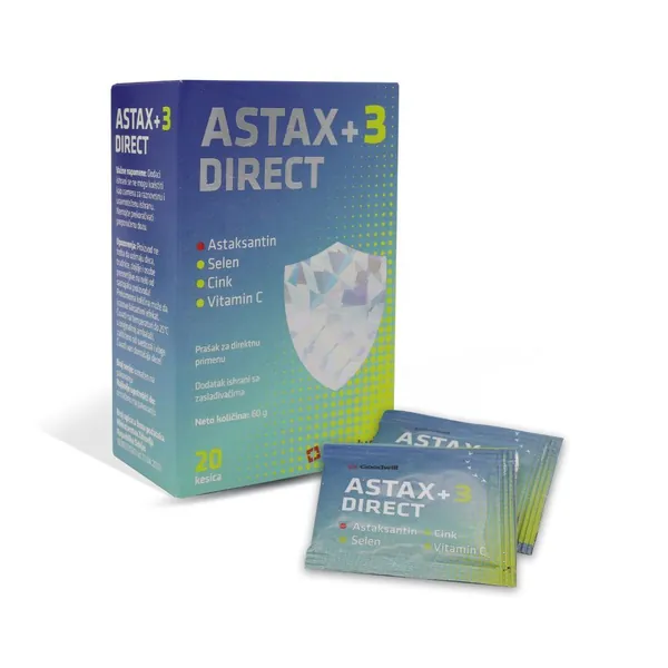 Imunitet GOODWILL Astax+3 direct, 20 kesica