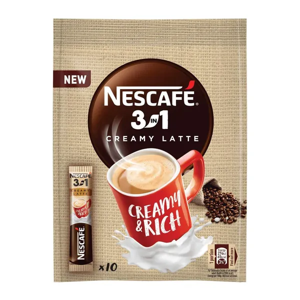 Instant kafa NESCAFE 3u1 creamy latte bag 10x15g