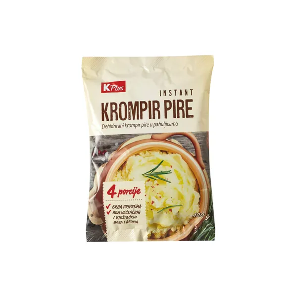 Instant krompir pire K PLUS 120g