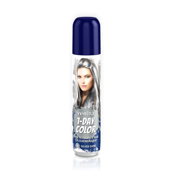 Jednokratni sprej za farbanje kose VENITA - Silver Shine 6, 50ml