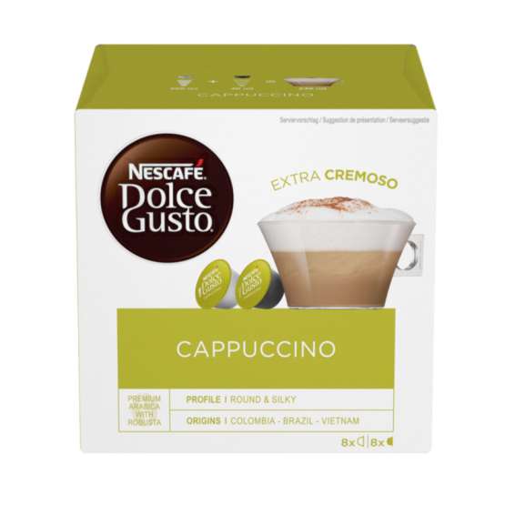Kafa espresso NESCAFE DOLCE GUSTO Cappucino 186,4g