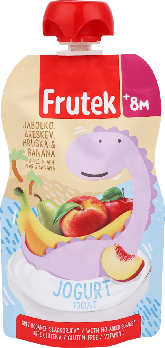 Kašice FRUTEK kaša breskva, jogurt 100g