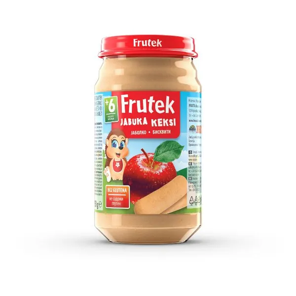 Kašice FRUTEK kašica od jabuke i keksa 190 gr