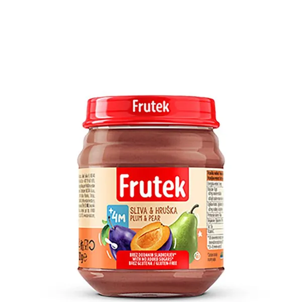 Kašice FRUTEK šljiva i kruška kašica 120gr