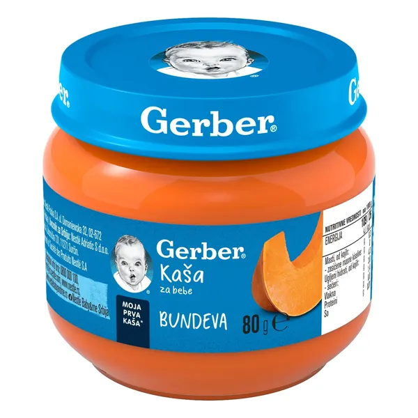 Kašice GERBER kašica od bundeve 80g