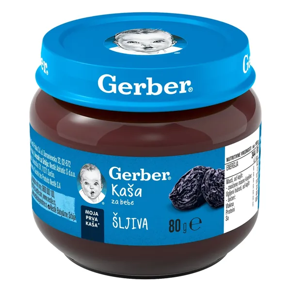 Kašice GERBER kašica od suvih šljiva 80g
