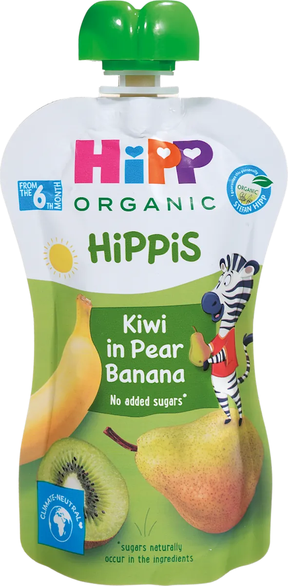Kašice HIPP voćni užitak banana i kivi 90 gr