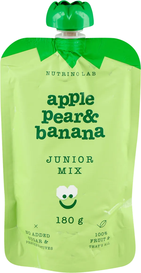 Kašice NUTRINO LAB junior mix jabuka, kruška i banana 180g