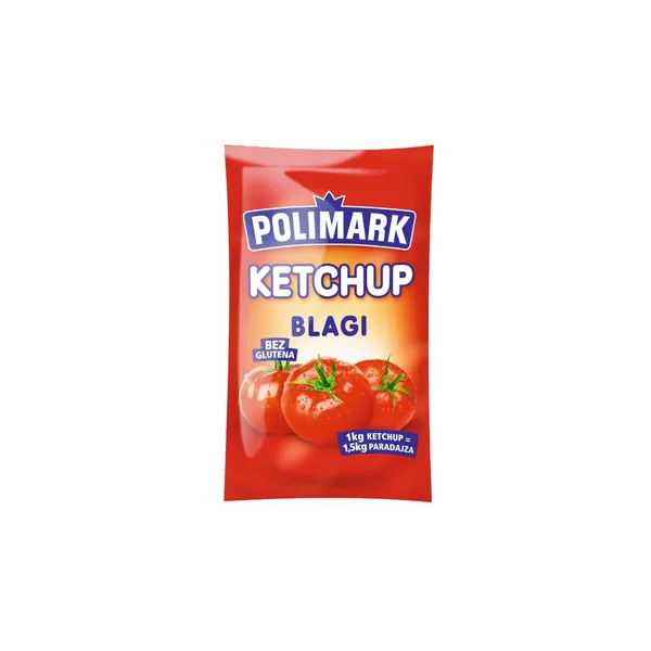 Kečap POLIMARK blagi kesica 100g