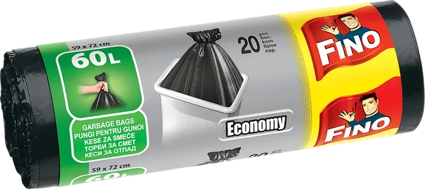 Kesa za smeće FINO Economy 60L 20kom