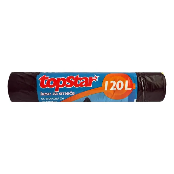 Kesa za smeće TOP STAR sa trakom 120l 8kom