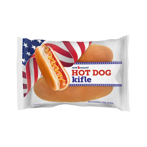 Kifle TVOJIH 5 MINUTA za hot dog 2x55g