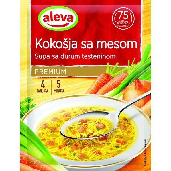 Kokošija supa ALEVA sa mesom 45g