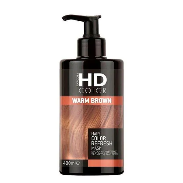 Kolor šampon FARCOM hd warm brown maska za osvežavanje boje kose 400 ml