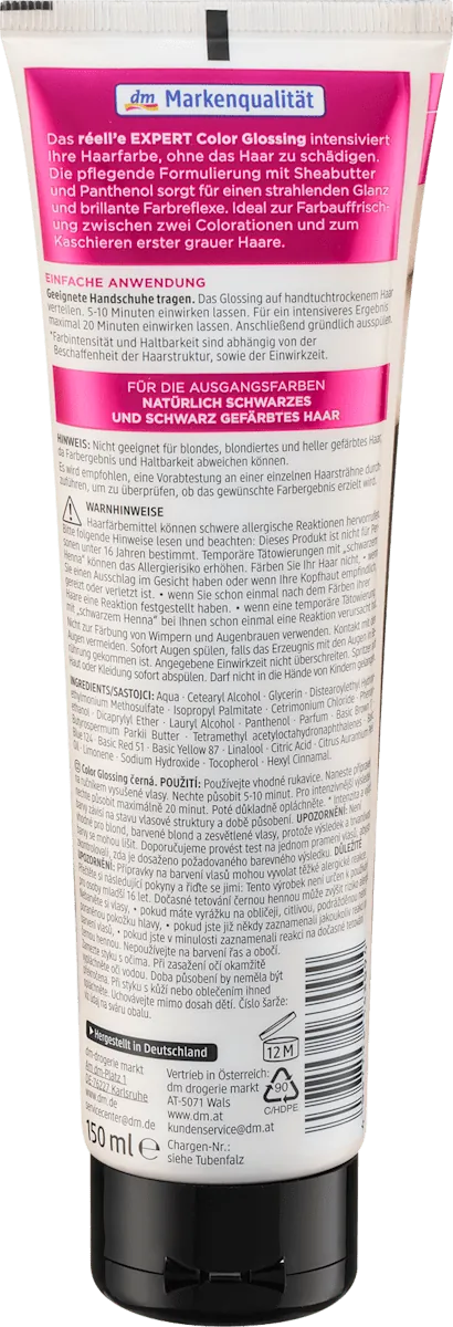 Kolor šampon REELL‘E Color glossing crni 150ml