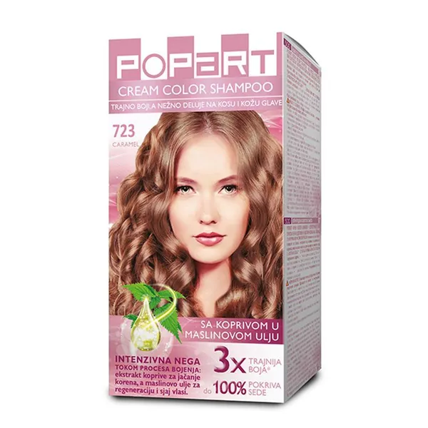 Kolor šampon STILL POPART 723 Karamel