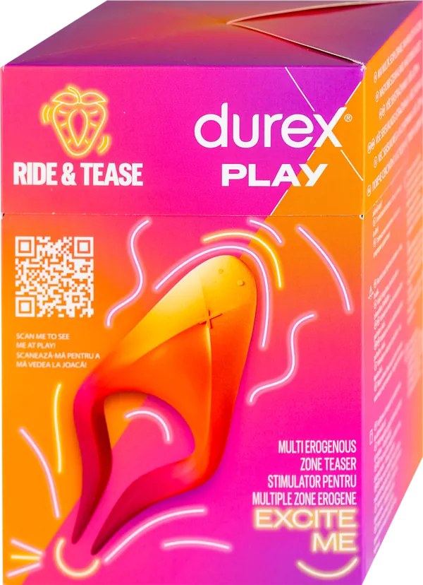 Kondomi DUREX Play Tease & Ride Multi Erogenous Zone Stimulator