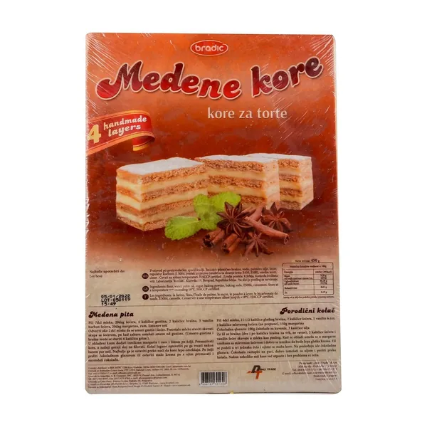 Kore rozen BRADIĆ KORE medena 450g
