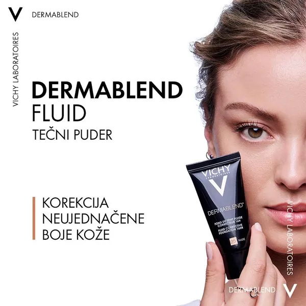Korektivni puder VICHY Dermablend Corrector Tečni SPF 35, 30 ml, 20 Vanilla