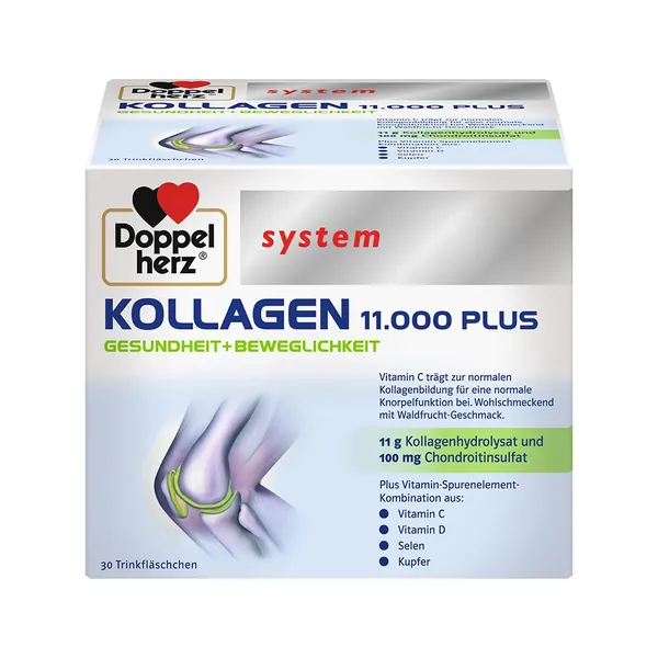 Kosti, zglobovi i mišići DOPPELHERZ System Kolagen 11000 Plus ampule 30x25ml