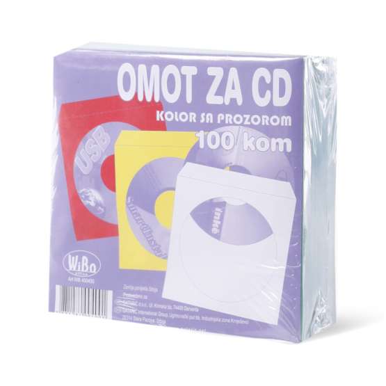Koverta mix boje za CD WiBo 400400P