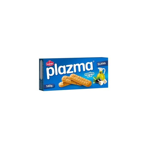 Kreker PLAZMA sir i crna maslina 140g