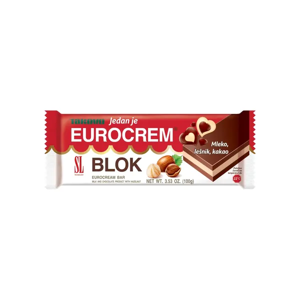 Krem tabla EUROBLOK 100g