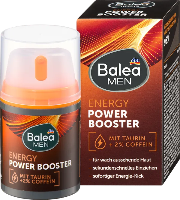 Krema za lice BALEA MEN Energy power booster gel krema za lice 50ml
