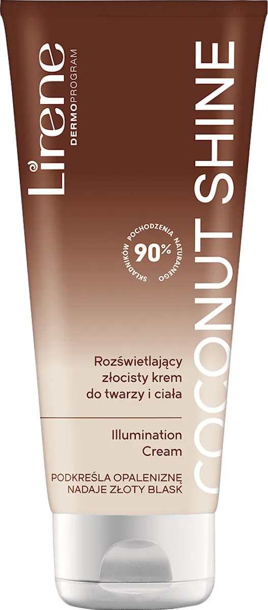 Krema za lice i telo LIRENE Coconut Shine za samopotamnjivanje 150ml