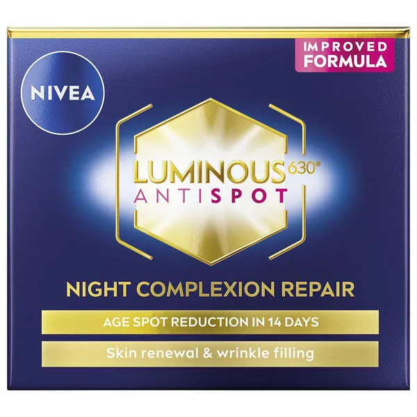 Krema za lice NIVEA Luminous antispot noćna krema 50ml