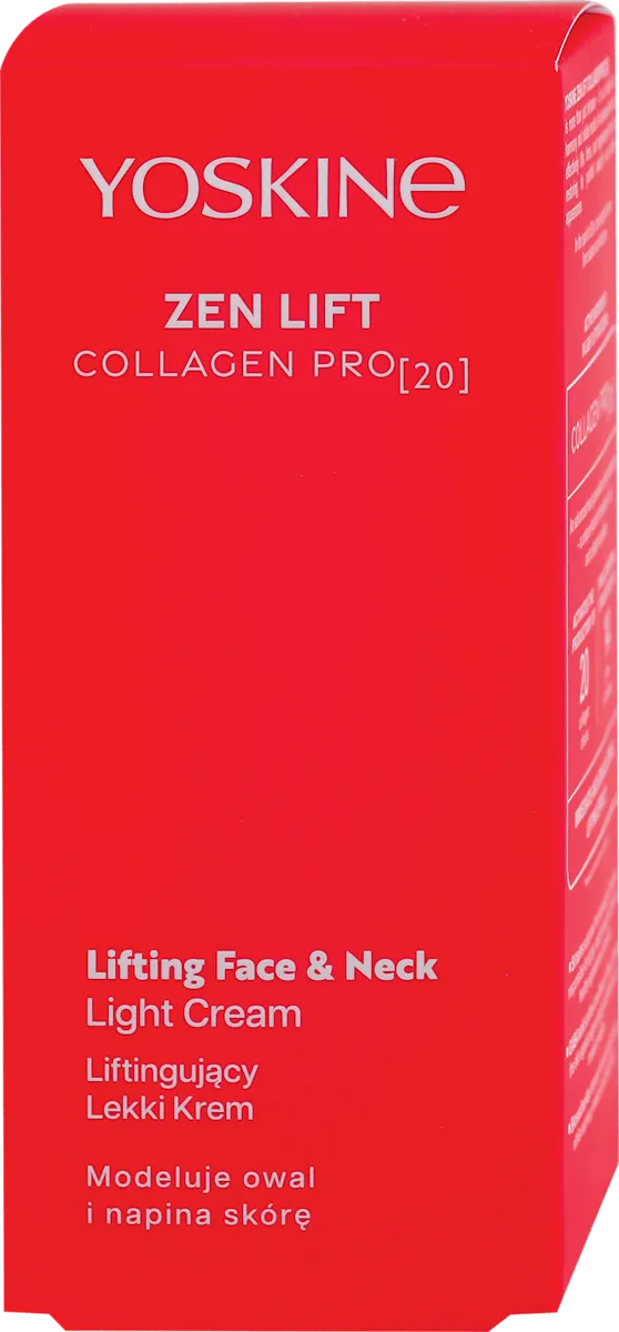 Krema za lice YOSKINE Zen Lift lagana krema za lice i vrat, 50 ml
