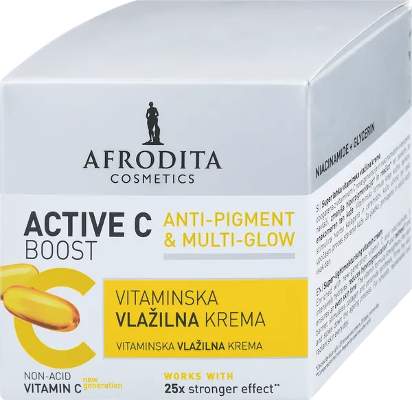 Krema za negu lica AFRODITA Active C boost vitaminska hidrantna 50ml