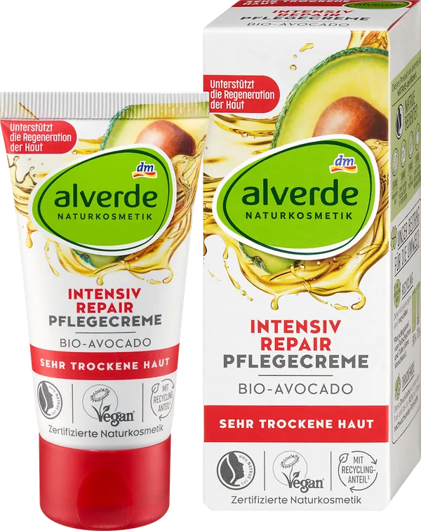 Krema za negu lica ALVERDE Intensive repair avokado 50ml