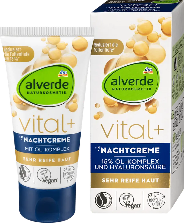 Krema za negu lica ALVERDE Vital+ noćna krema 50ml