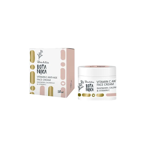Krema za negu lica DAHLIA BOTANIKA anti-age vitamin C 50ml