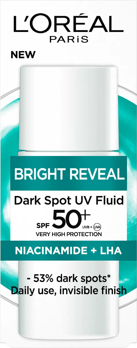 Krema za negu lica L'OREAL BRIGHT REVEAL UV fluid protiv tamnih fleka SPF50+ 50ml