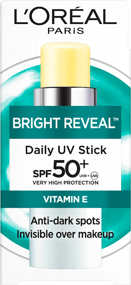 Krema za negu lica L'OREAL BRIGHT REVEAL UV stik protiv tamnih fleka SPF50+