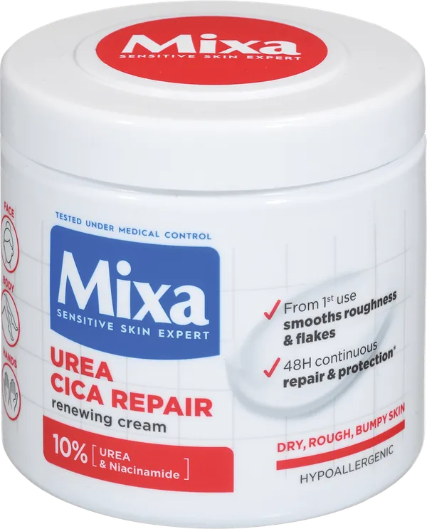 Krema za negu lica MIXA Urea cica repair 400ml