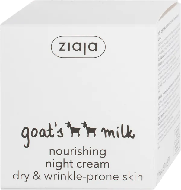 Krema za negu lica ZIAJA Goat milk noćna krema 50ml