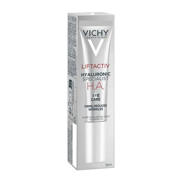 Krema za negu predela oko očiju VICHY Liftactiv hyaluronic specialist h.a. Nega za korekciju bora i čvrstine kože oko očiju, 15 ml