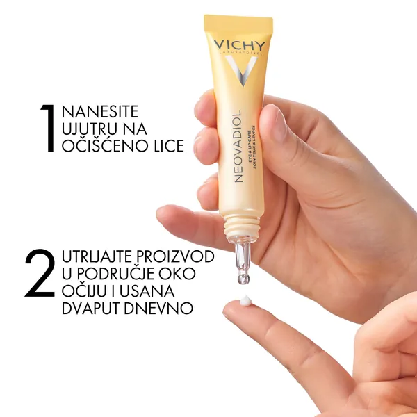 Krema za negu predela oko očiju VICHY Neovadiol Nega za područje oko očiju i usana, 15ml